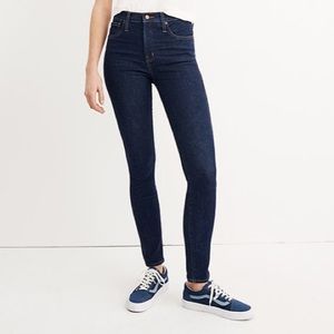 MADEWELL / 10” High Riser Skinny, size 25